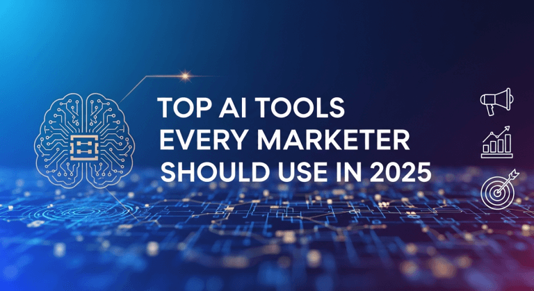 Top AI Tools Every Marketer Should Use in 2025