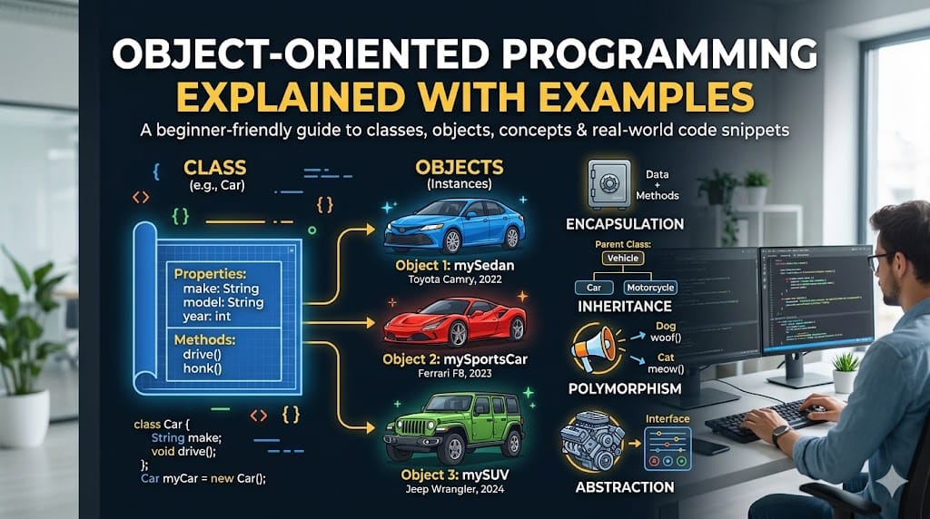 Object-Oriented Programming Explained With Examples