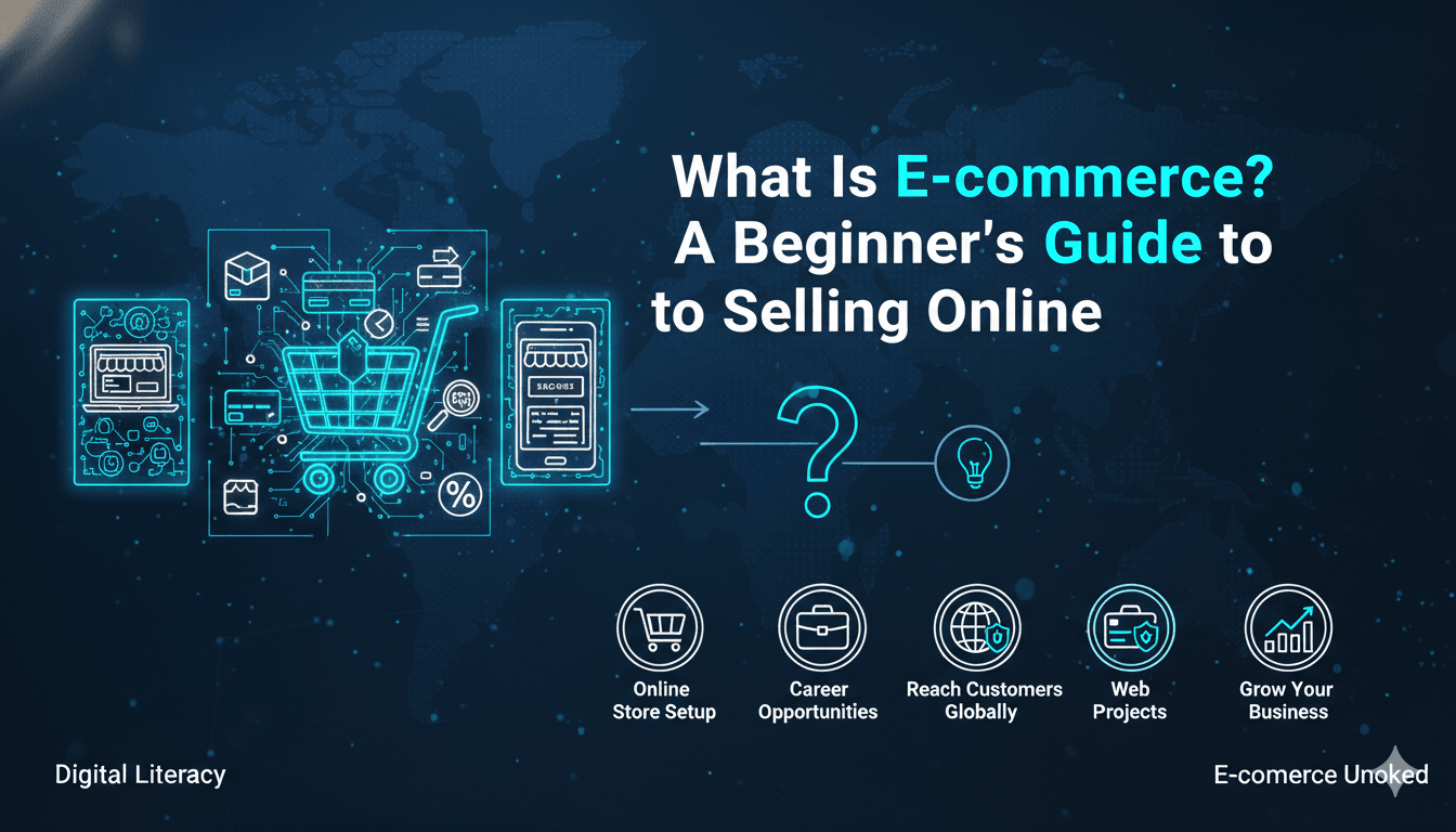 What Is E-commerce A Beginner's Guide to Selling Online