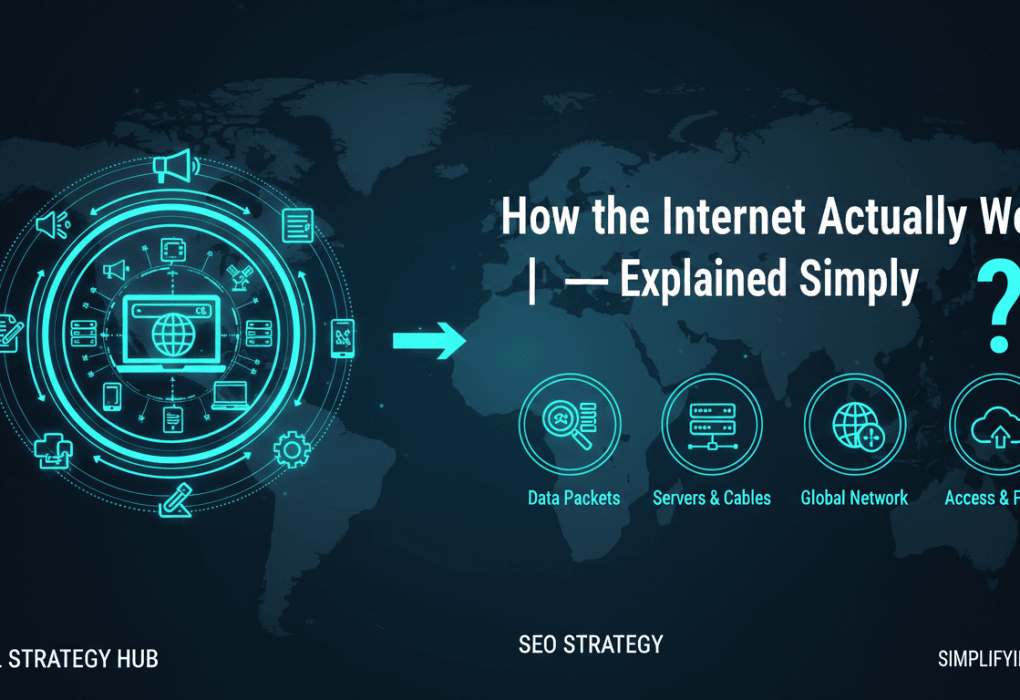 How the Internet Actually Works — Explained Simply