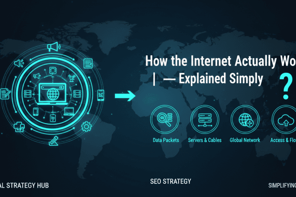 How the Internet Actually Works — Explained Simply