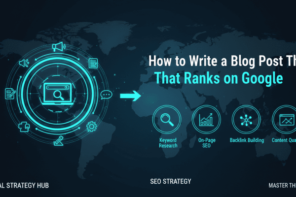How to Write a Blog Post That Ranks on Google