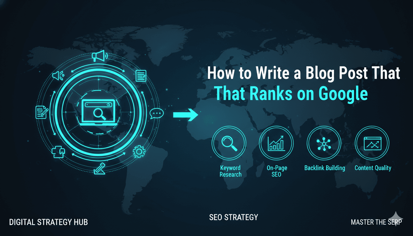 How to Write a Blog Post That Ranks on Google